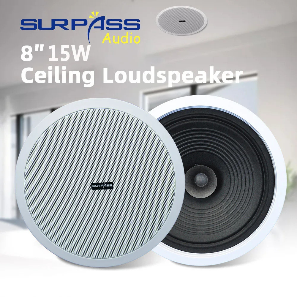 Audio Music In Background - Home Audio Sound System 8inch Ceiling