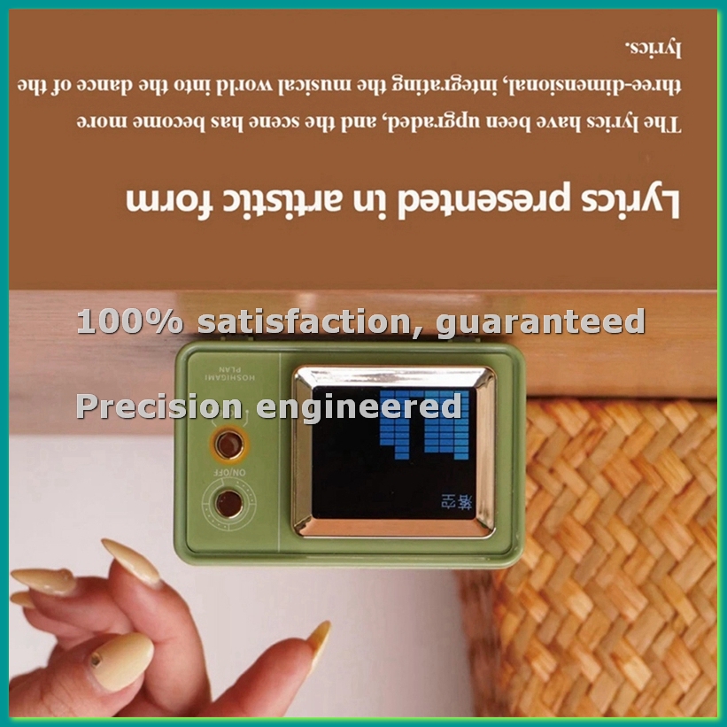 Audio Music To Lyrics - Retro Bluetooth Speaker Vintage Audio Sound