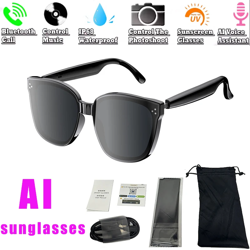 Audio Music Arabic - Smart Self-priming Sunglass AI Translation Glasses