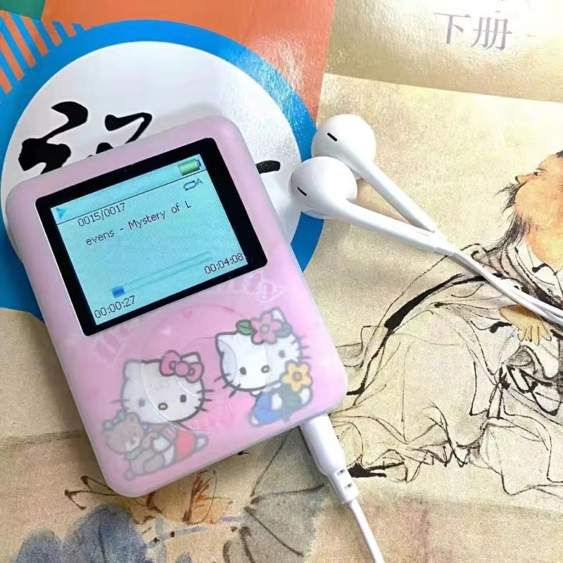 Audio Music To Lyrics - Hello Kitty Portable Mp3 Music Player,