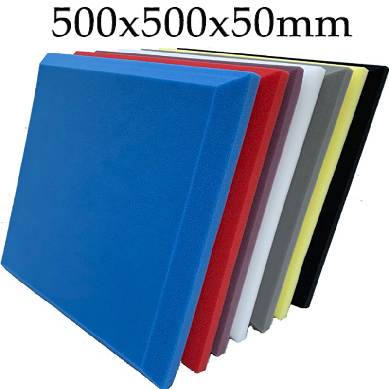 Studio Monitor Speaker - 500x500x50mm Wall Soundproof Foam Sound Absorption