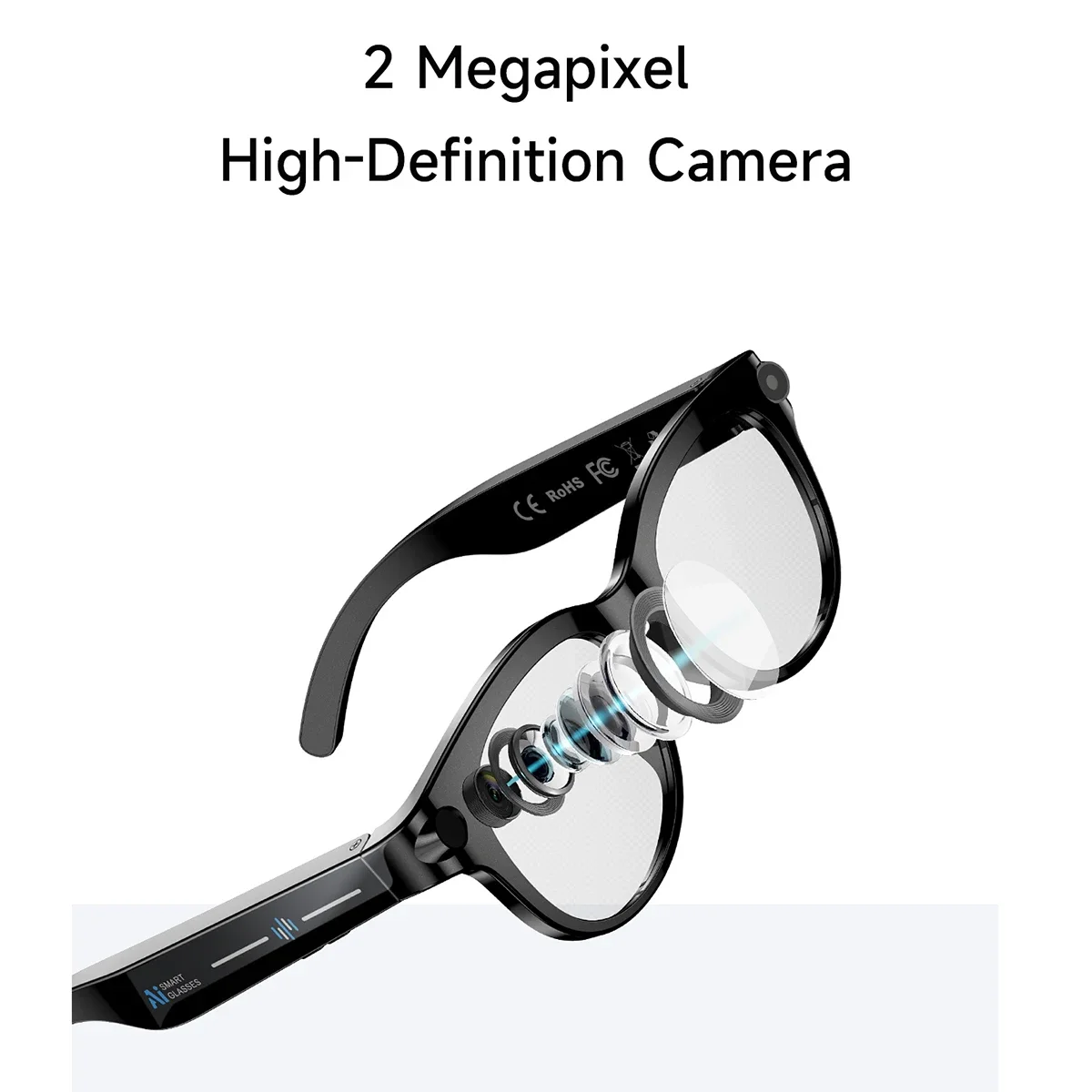 AI Sunglasses for Men with Rea - Audio Music Arabic review and price