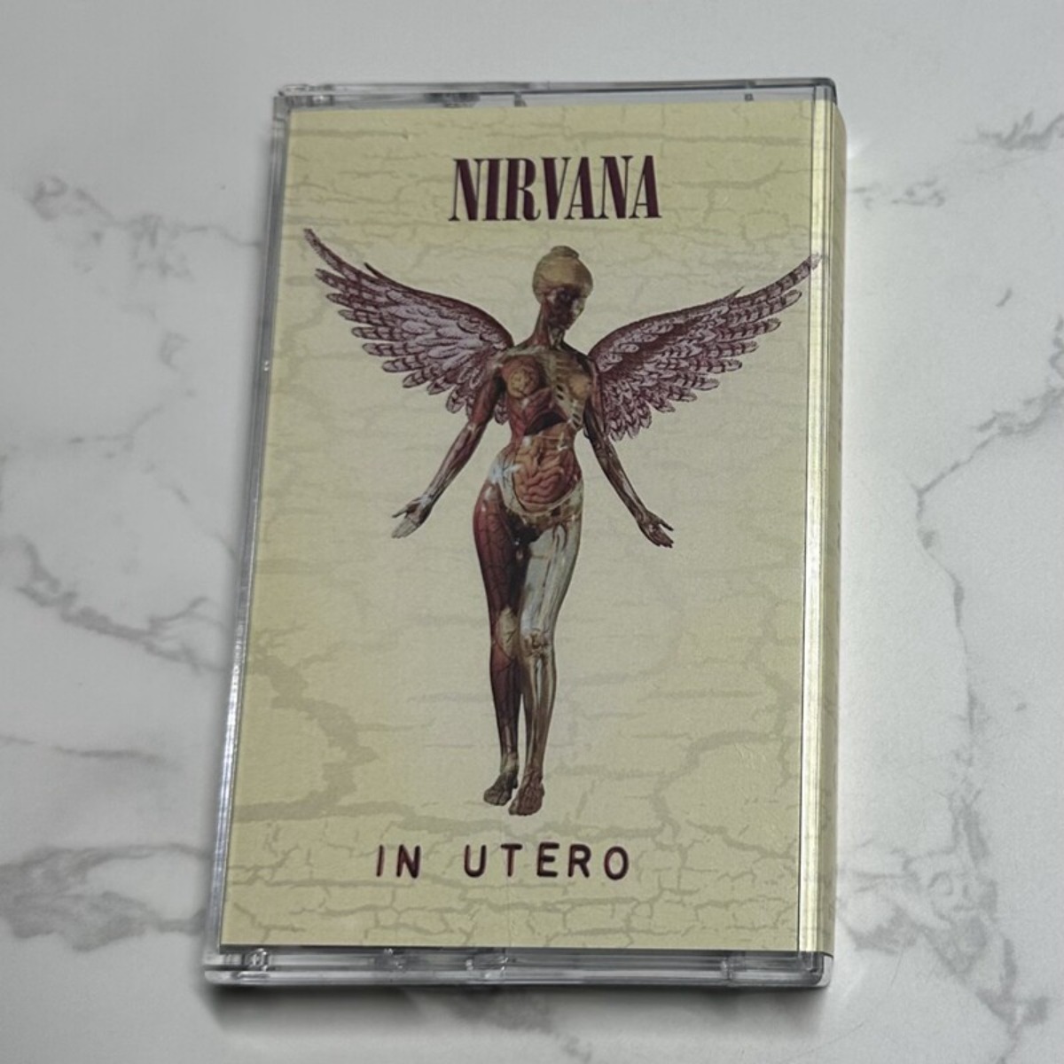 Nirvana in Utero Cassette Tape - Audio Music To Lyrics review and price