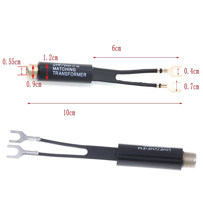 New Sale 2Pcs UHF/VHF/FM/TV F  - Audio Music Mp3 review and price