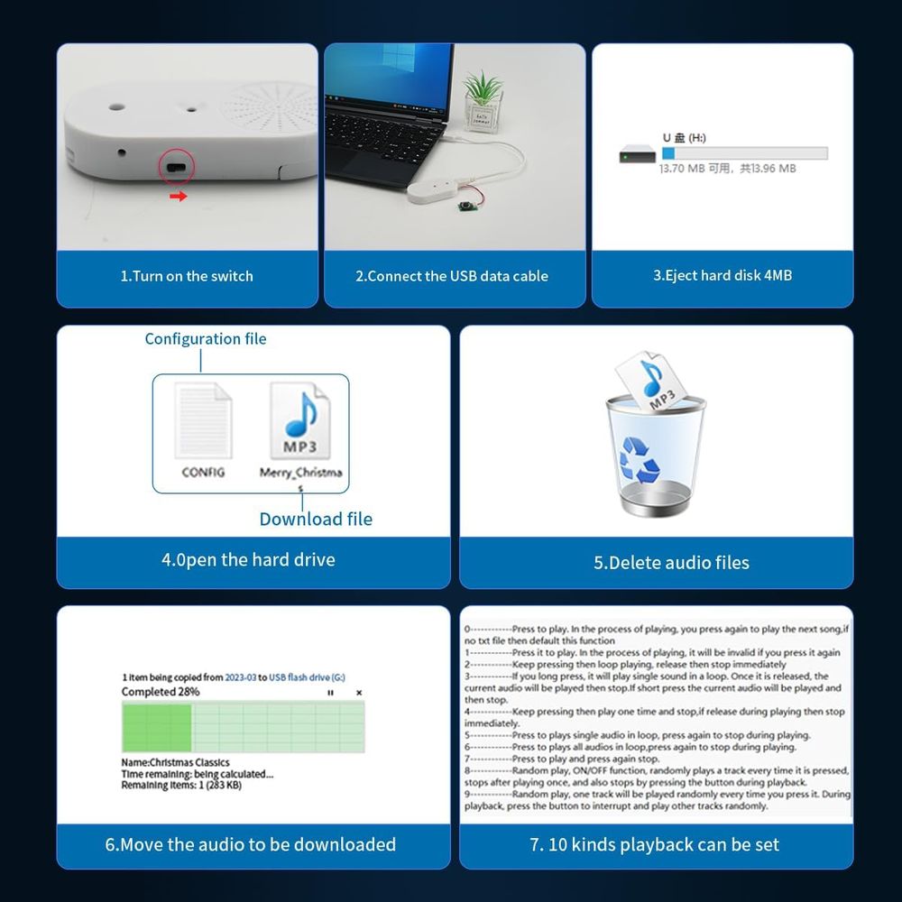 16MB MP3 Audio Box with Push B - Audio Music Mp3 Download review and price