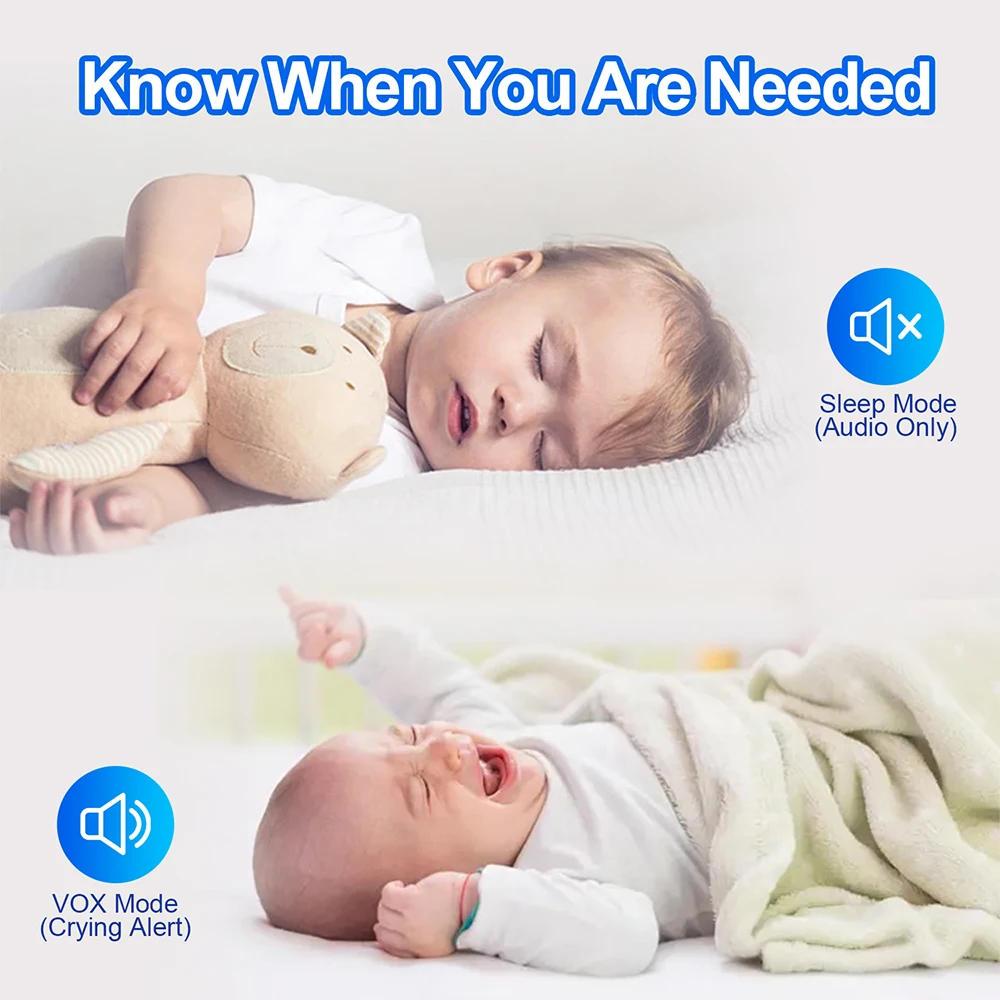 7.0'' Video Baby Monitor 720P  - Audio Music Video review and price
