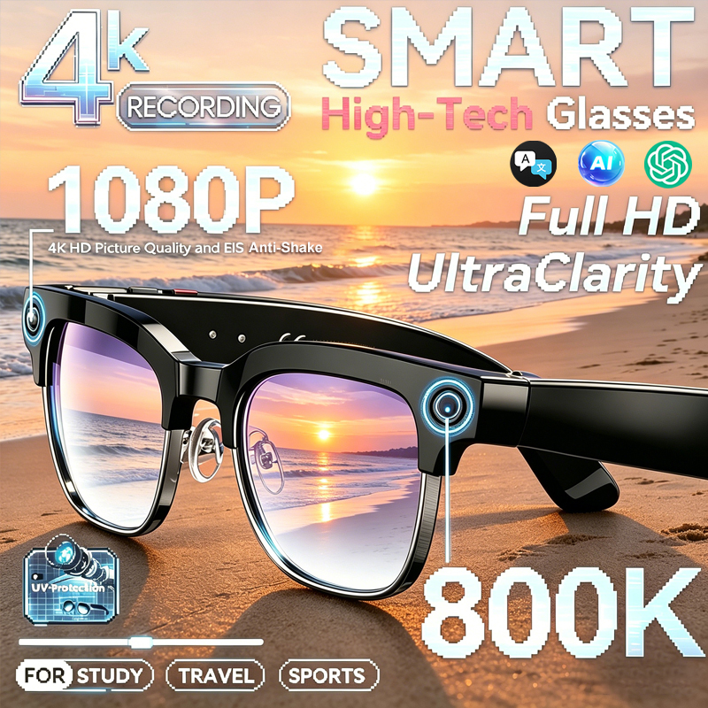 Smart Camera Glasses Photo and - Audio Music Video review and price