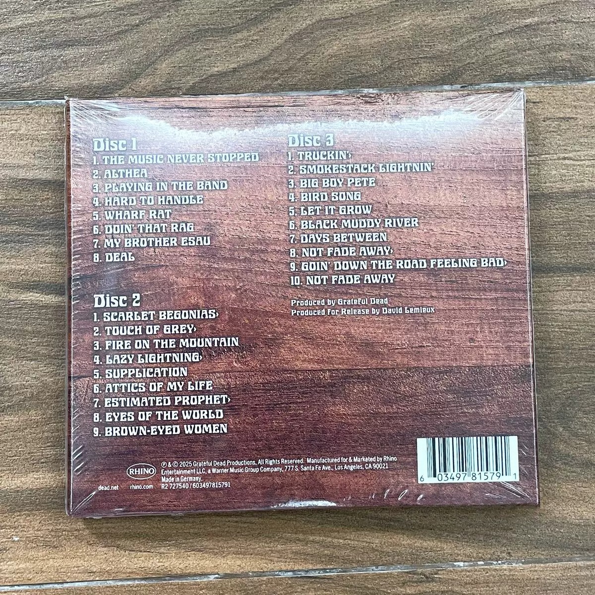 Grateful Dead The Music Never  - Audio Music Track review and price