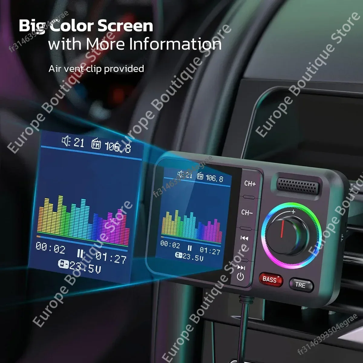 2026 NEW Car Wireless FM Trans - Audio Music App review and price