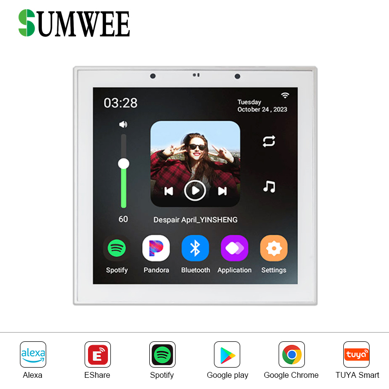 Smart Home Touch Screen 4 Inch - Audio Music In Background review and price