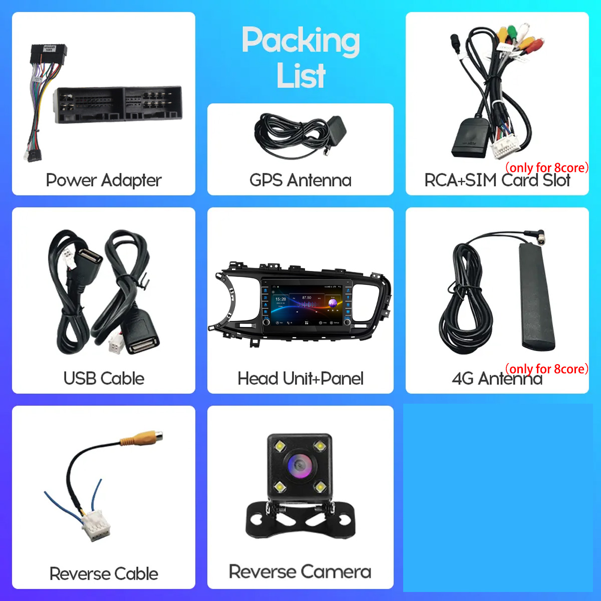 8G Ram 128GB QLED Car Radio St - Audio Music Arabic review and price