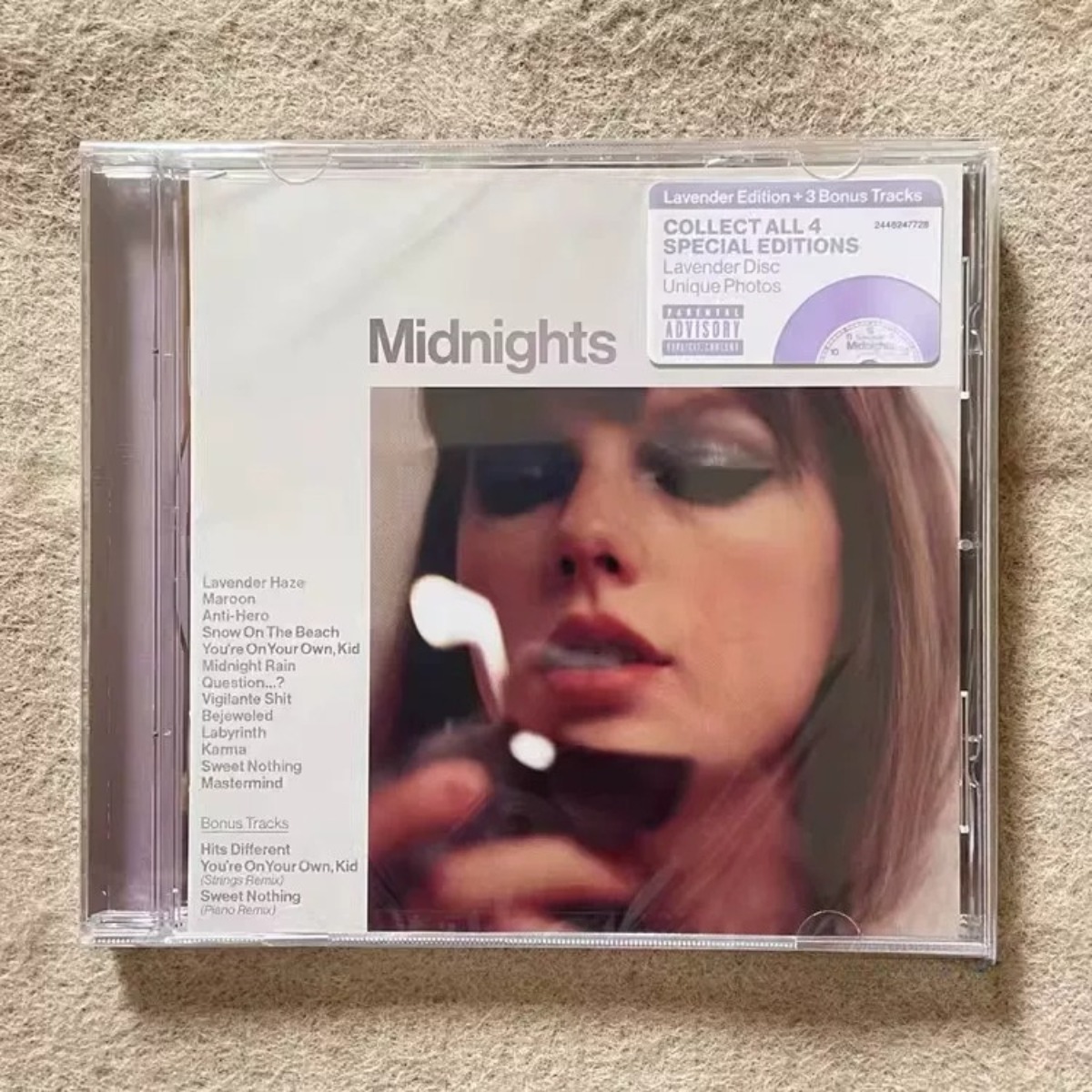 Midnights Lavender Special Edi - Audio Music Track review and price