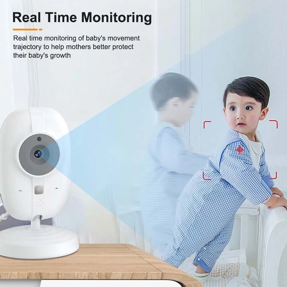 3.5'' Video Baby Monitor 2.4G  - Audio Music Video review and price