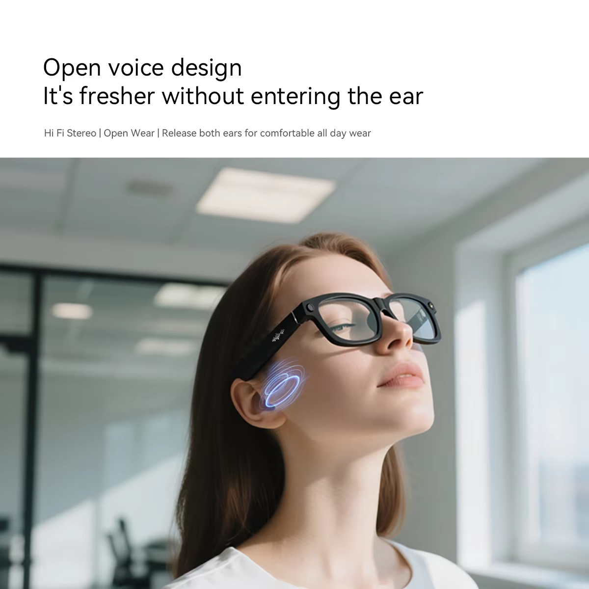 2026 New AI Smart Glasses with - Audio Music Arabic review and price