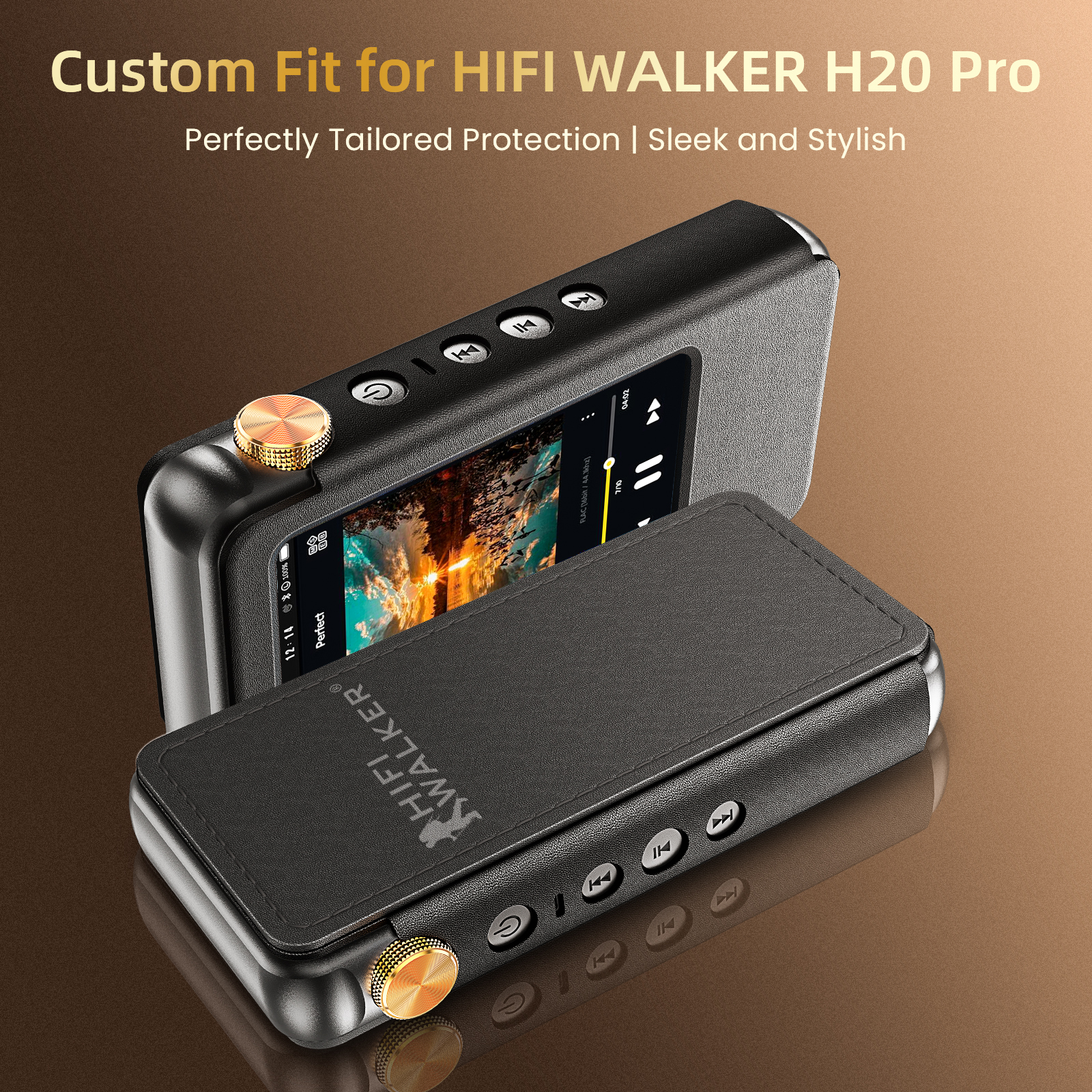 HIFI WALKER Protective PU Leat - Audio Music App review and price