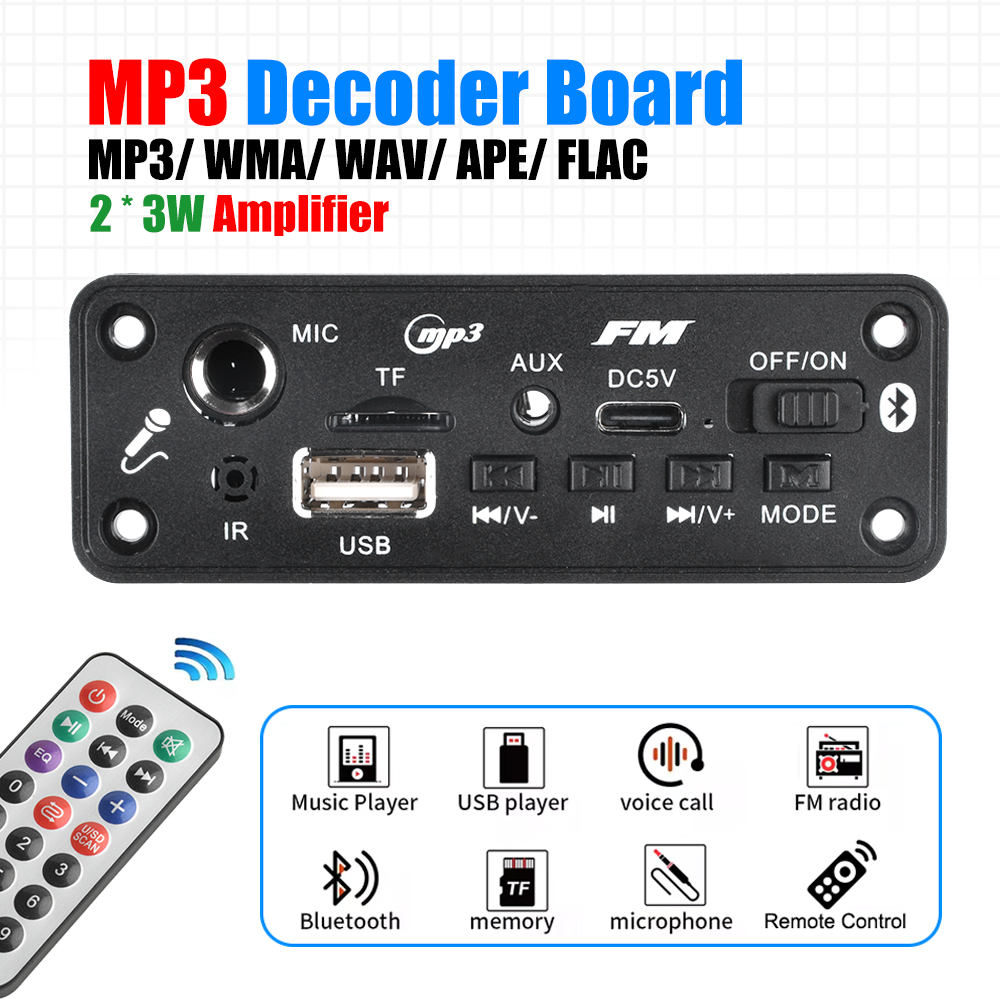 MP3 Bluetooth Amplifier Decode - Audio Music App review and price
