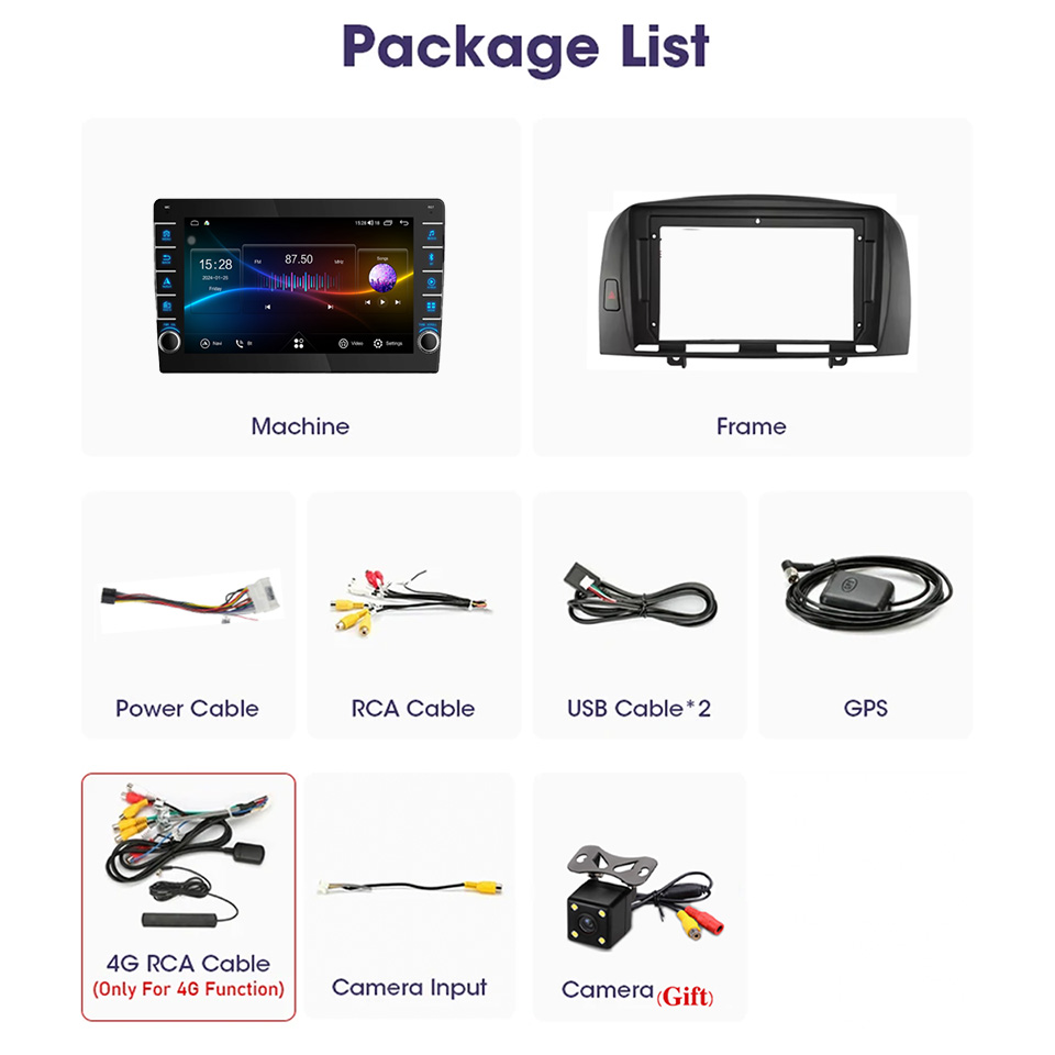 8G Ram 128GB QLED Car Radio Vi - Audio Music Arabic review and price