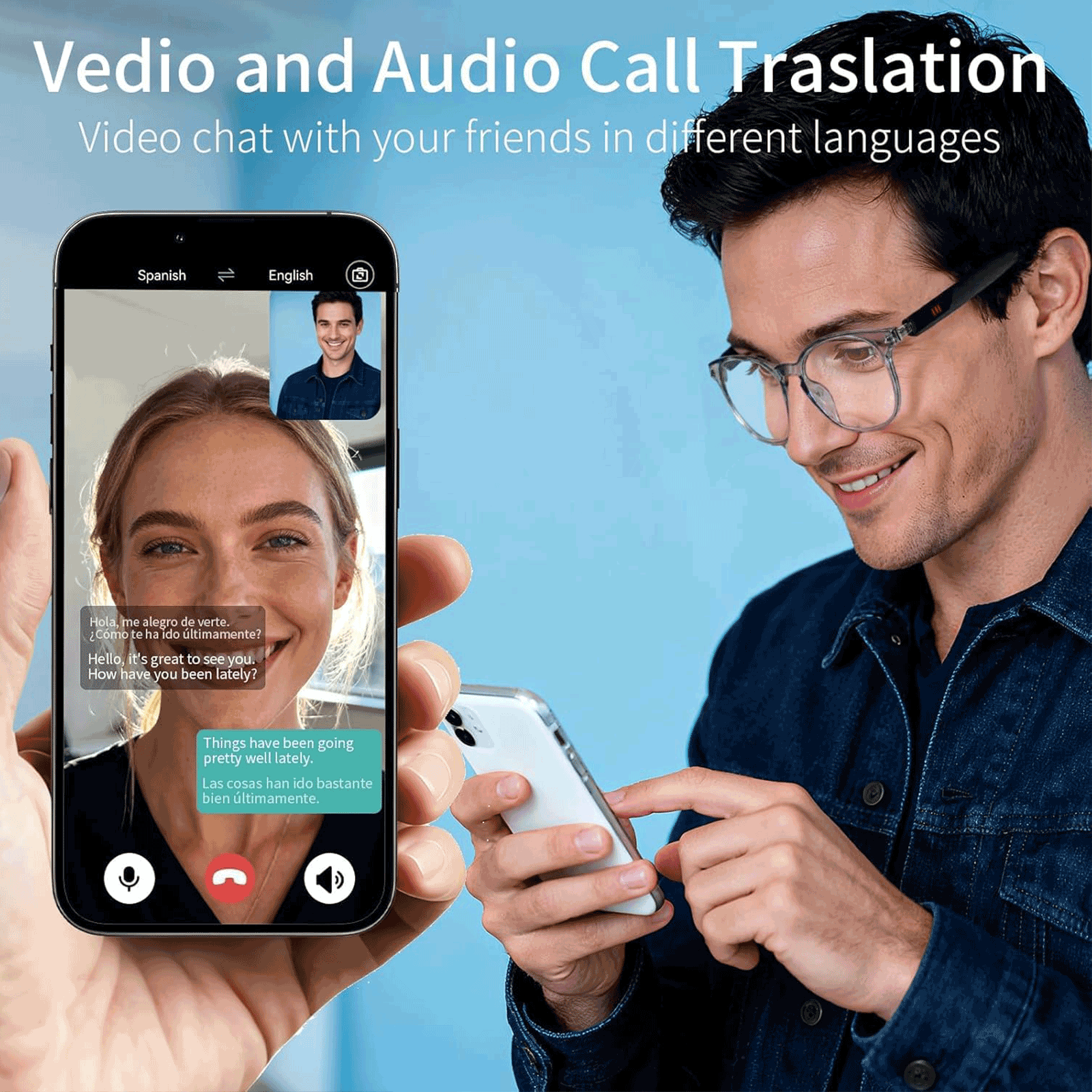 Smart Audio Glasses, Real-Time - Audio Music App review and price