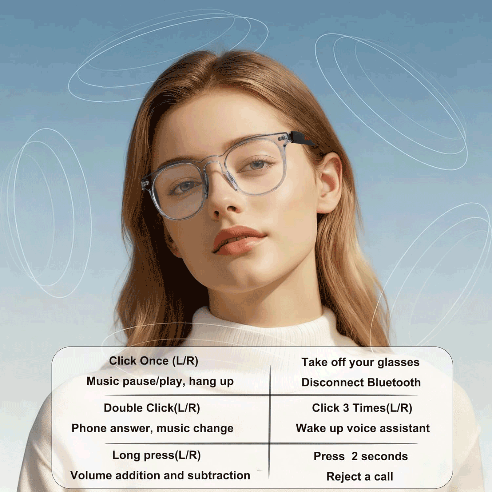 Smart Audio Glasses, Real-Time - Audio Music App review and price
