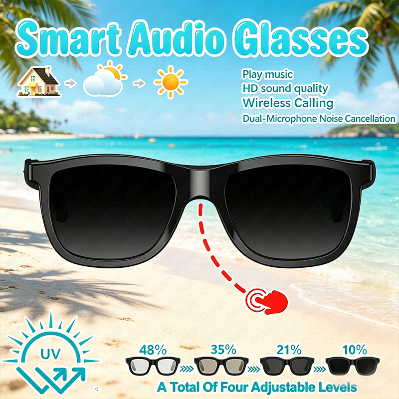 High-looking Audio Glasses Pla - Audio Music Arabic review and price