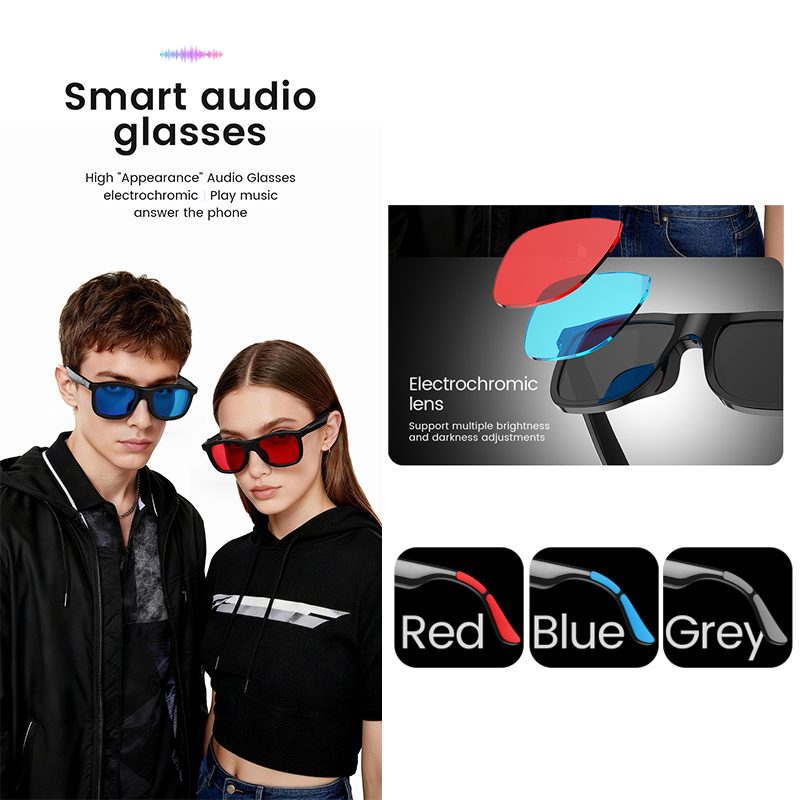 High-looking Audio Glasses Pla - Audio Music Arabic review and price