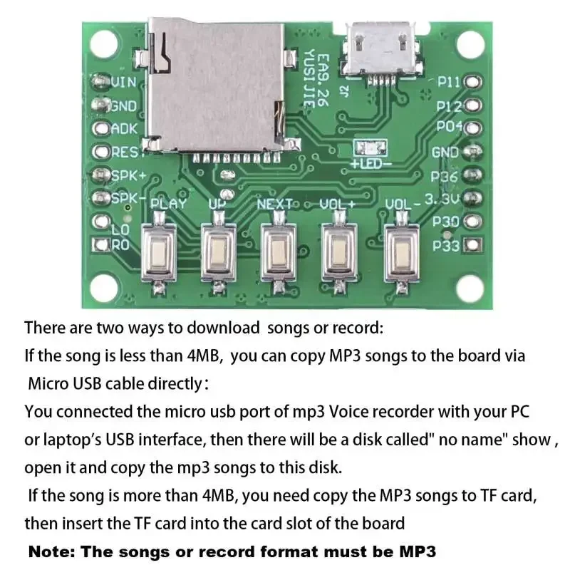 MP3 Voice Module Kit Welcomer  - Audio Music Mp3 Download review and price