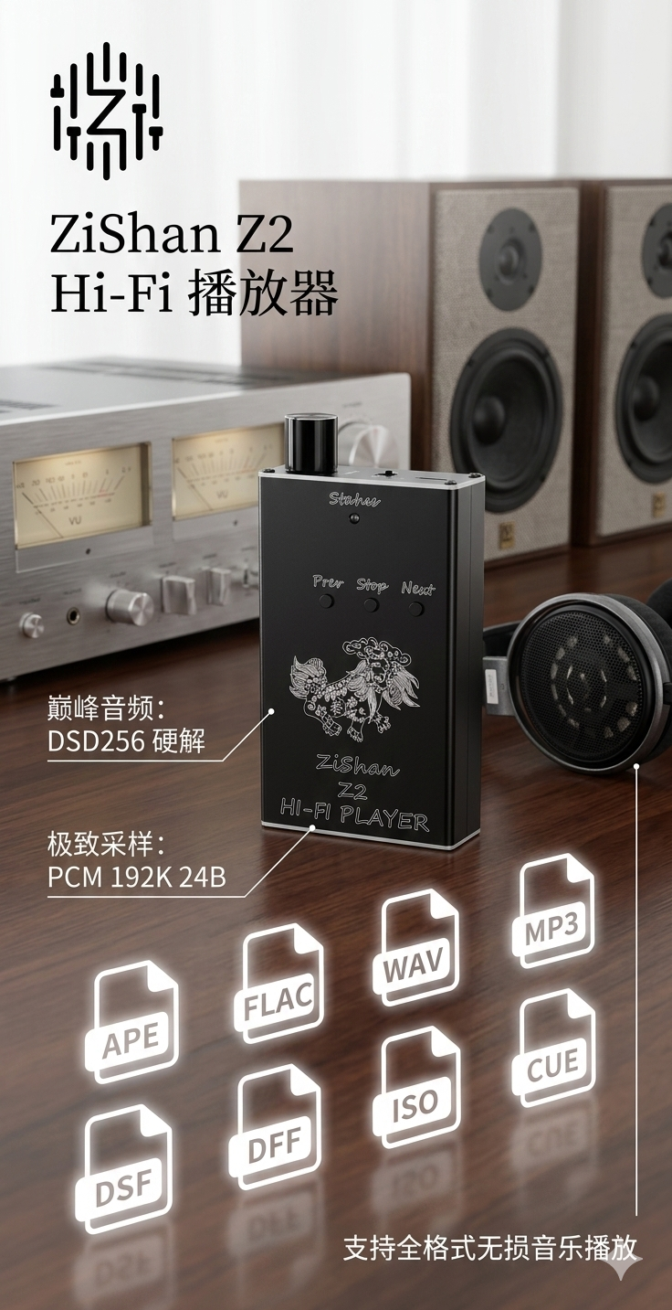 Zishan Z2 hifi DSD hard soluti - Audio Music App review and price