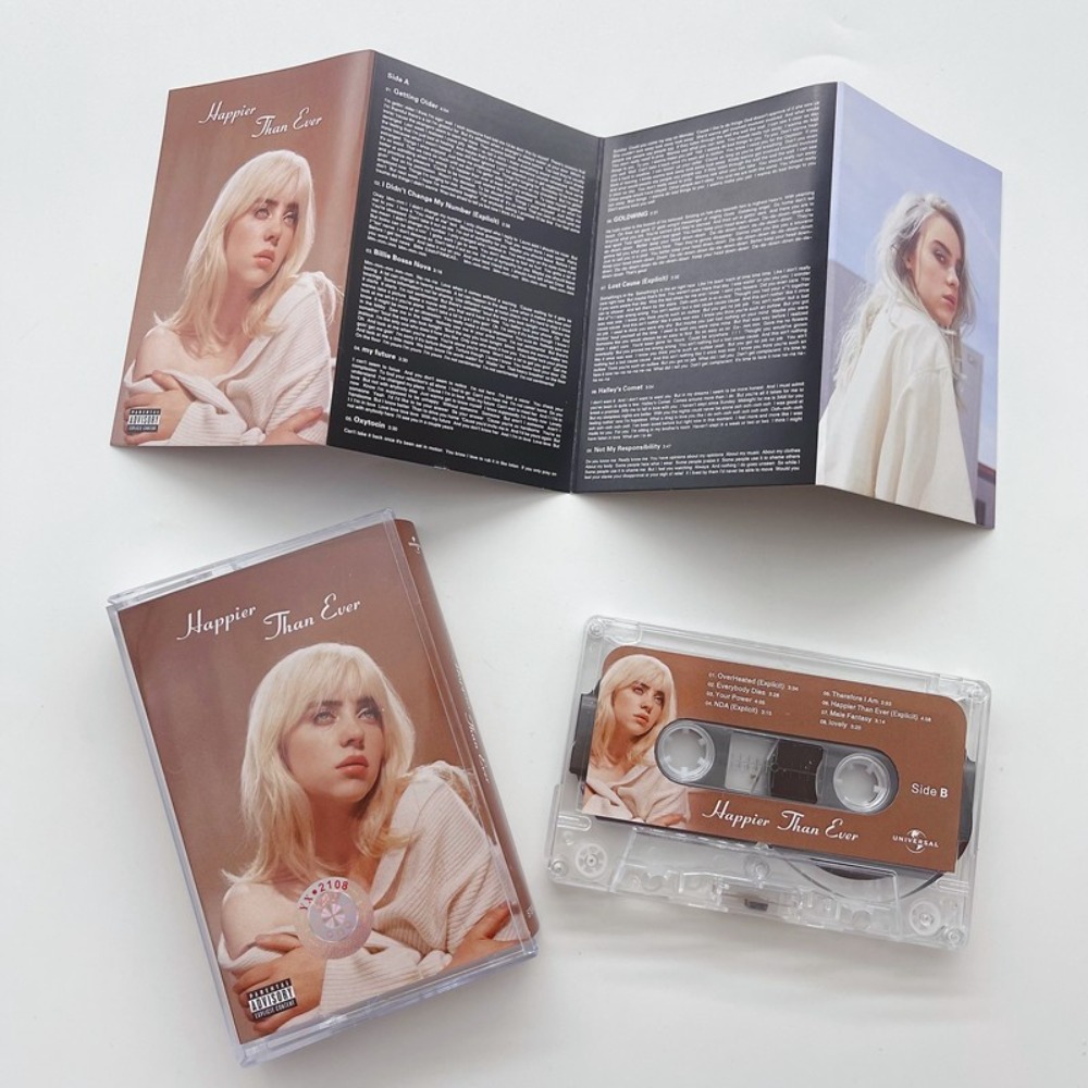 Billie Eilish Happier Than Eve - Audio Music To Lyrics review and price