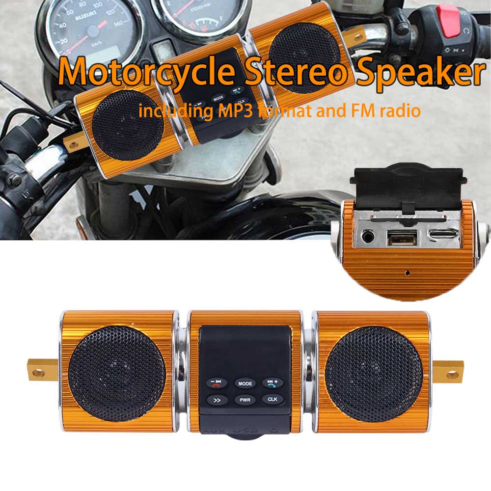 Motorcycle Audio FM Radio, USB - Audio Music Mp3 review and price