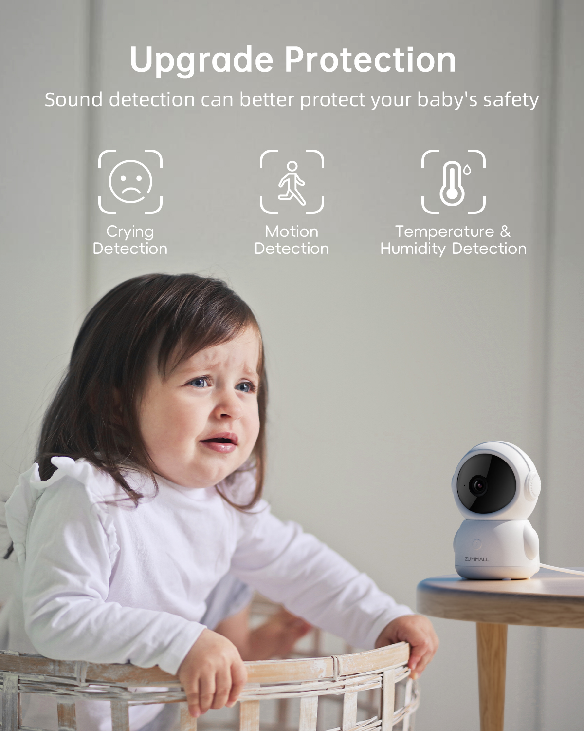 ZUMIMALL Wired security Camera - Audio Music Track review and price