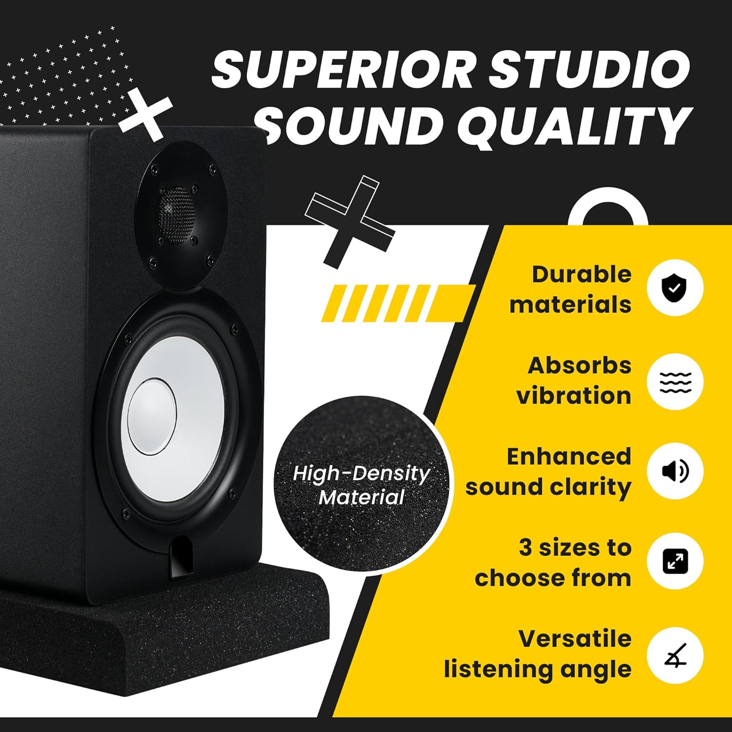 Studio Monitor Isolation Pads  - Studio Monitor Speaker review and price