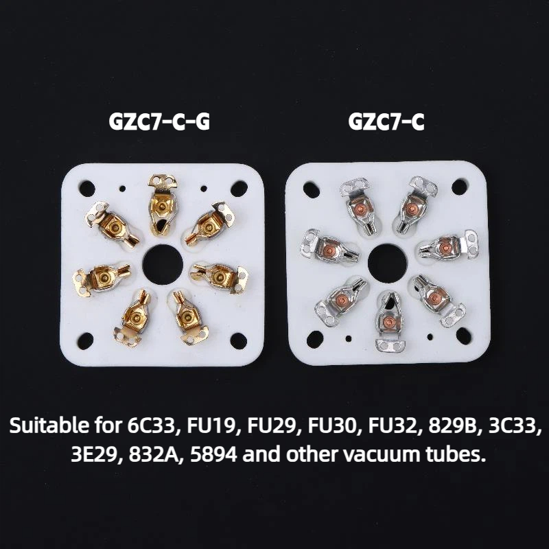7Pin Ceramic Vacuum Tube Socke - Audio Music Enhancer review and price
