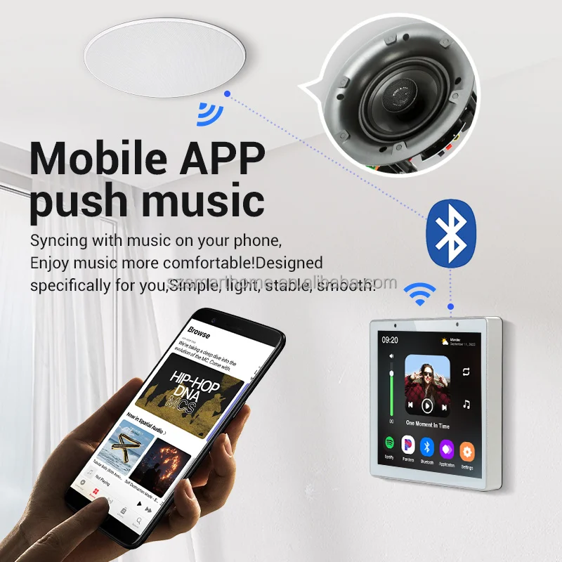 4-Inch Smart Home Background M - Audio Music In Background review and price