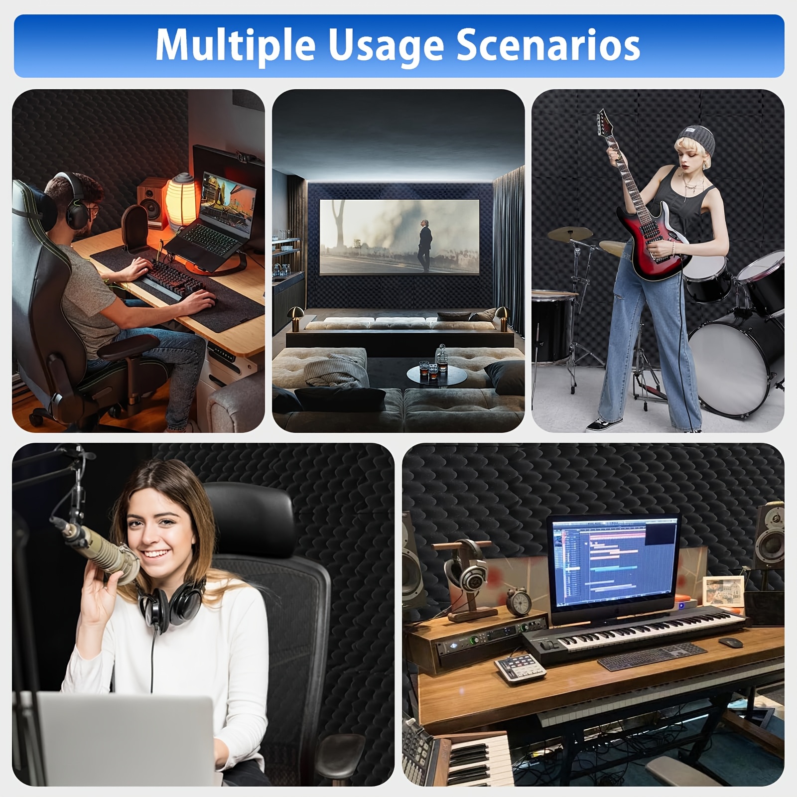 HERTBER Self-Adhesive Egg Crat - Studio Monitor Speaker review and price