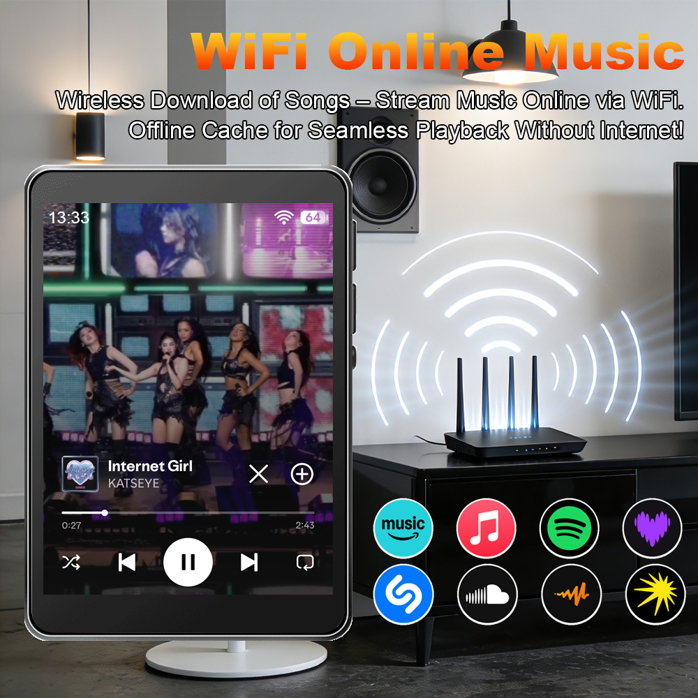 WiFi MP3 Player Andriod 10 Spo - Audio Music Mp3 Download review and price